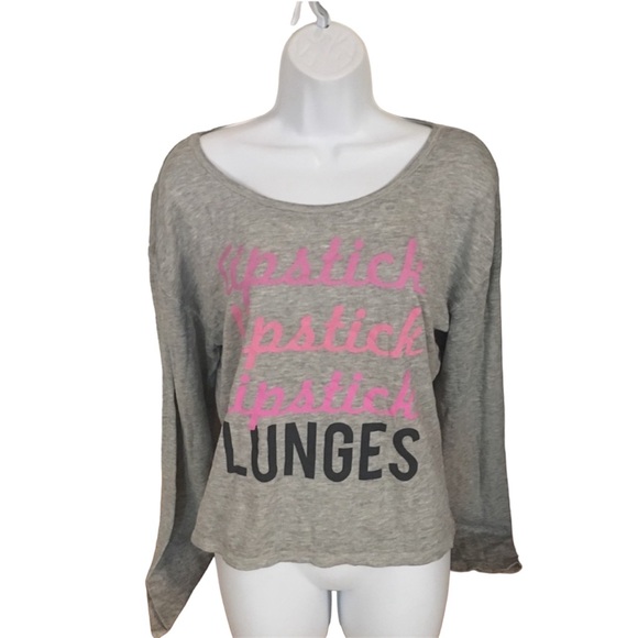 Chin Up Apparel Tops - Graphic tees juniors XL funny lipstick lipstick lunges